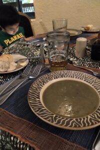 food at octagon lodge in karatu, tanzania