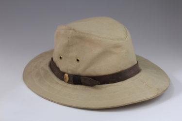 コットンサファリハットカーキ